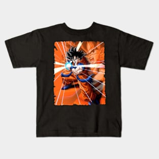 SON GOKU MERCH VTG Kids T-Shirt